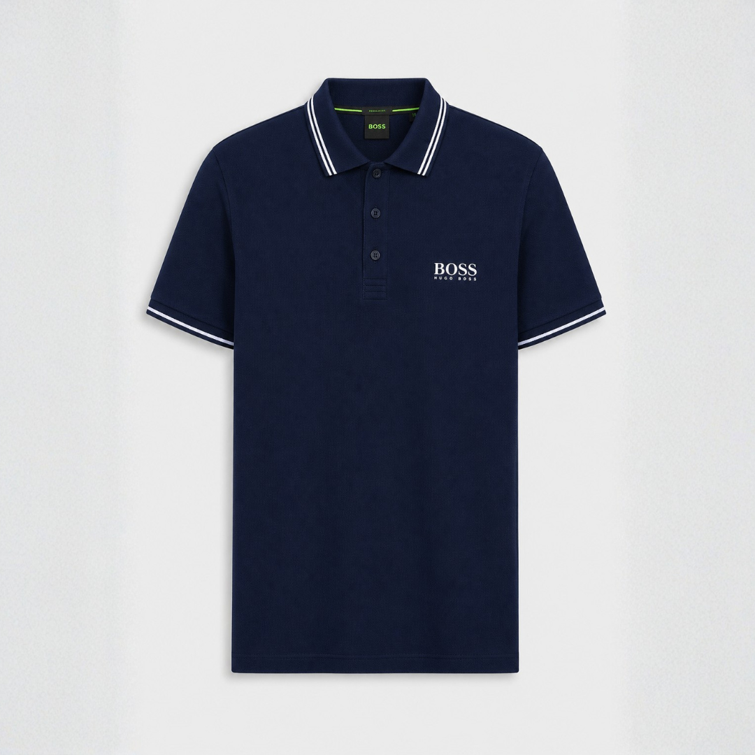 2 Hugo Boss Summer Polos + Free Watch – One Price Only