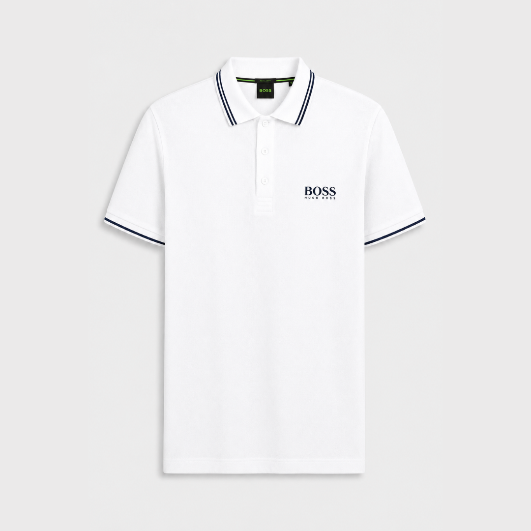 2 Hugo Boss Summer Polos + Free Watch – One Price Only
